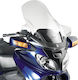 Kappa Moto Motorcycle Windshield & Windscreen Transparent Visor for Suzuki AN 650 Burgman KD257ST