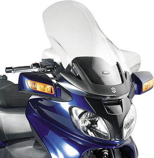 Kappa Moto Motorcycle Windshield & Windscreen Transparent Visor for Suzuki AN 650 Burgman KD257ST