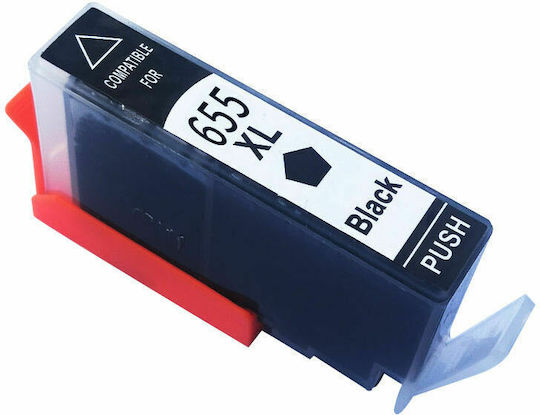 Συμβατο Καινουργιο Μελανι Hp 655xl Black 18ml Hp Deskjet Ink Advantage 3525 Hp Deskjet Ink Advantage 4615 Hp Deskjet Ink Advantage 4625 Hp Deskjet Ink Advantage 5525 Hp Deskjet Ink Advantage 6525