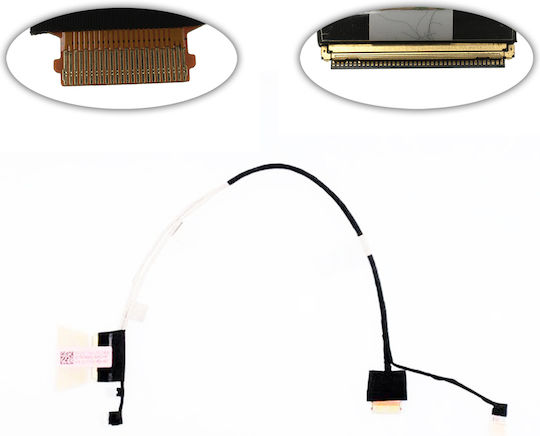 Kαλωδιοταινία Οθόνης Flex Screen Cable Hp Envy 15-as 15-as109tu 15-as028tu 15-as026tu 40pin Touch 6017b0740802 Oem Κωδ.1-flex0842