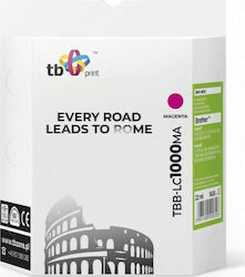 Tb Print Ink Brother Lc1000 Magenta Tbb-lc1000ma