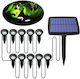 Set 10 Lămpi Solare de Podea