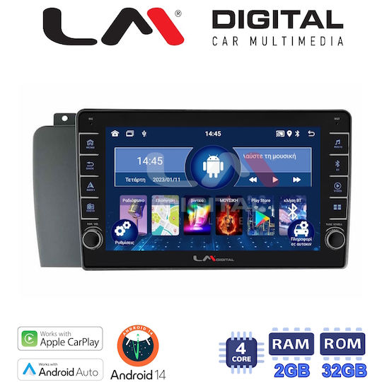 LM Digital Sistem Audio Auto pentru Volvo XC 70 - XC 70 2004 > 2007 (Bluetooth/USB/WiFi/GPS/Apple-Carplay/Android-Auto)