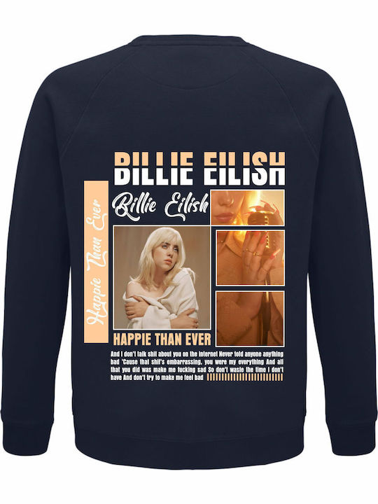 Sweatshirt Unisex Organic " Billie Eilish Fanar...