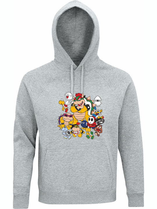 Hoodie Unisex Organic " Cute Nintendo Super Mar...