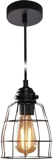 Vivalux Pendant Light Black with Socket E27 16cm