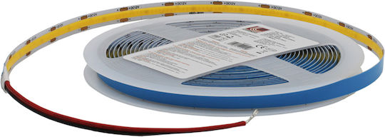 Adeleq Bandă LED 12V Alb Natural Lumină 5m Tip COB