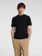 T-shirt Μαύρο