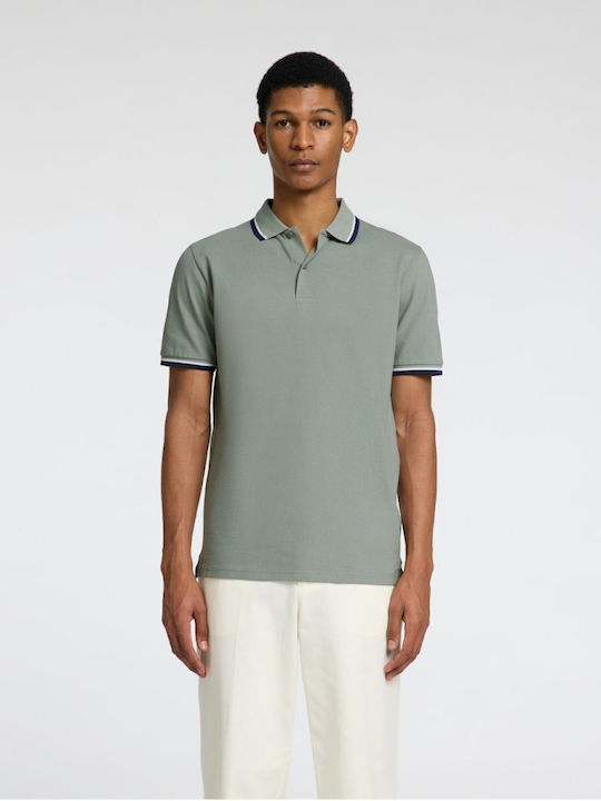 Selected Short Sleeve Blouse Iceberg Green