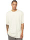 Small Signature T-shirt Off-white, Μπεζ