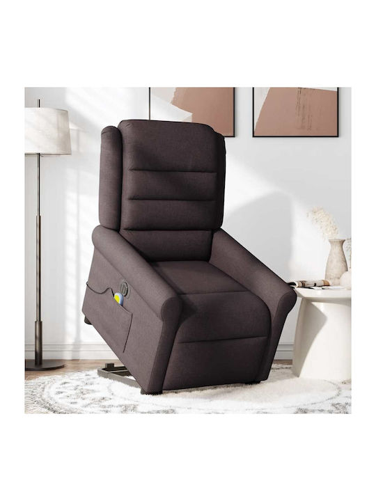 Relax Armchair Massage with Footstool Sc. Coffe...
