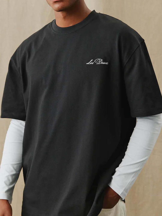 Tricou Negru/alb