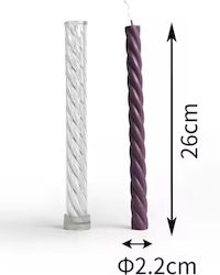 Matriță din silicon pentru lumânări 26cm Matriță din silicon pentru lumânări 26cm