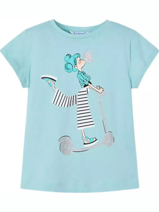 Mayoral Παιδικό T-shirt Φυστικι
