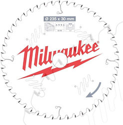 Milwaukee S235x30/60z Mw Δίσκος Κοπής Ξύλου 235mm Milwaukee S235x30/60z Mw Δίσκος Κοπής Ξύλου 235mm