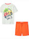 Kids' Set with Shorts Summer 2pcs Gray