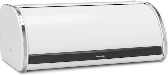 Brabantia Roll Top Brotkasten Inox Weiß 44.5cm