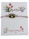 LiebeQueen Women's Bracelet Martaki with design Flower made of Cord