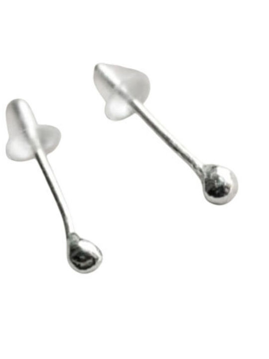 Silver Star Earrings made of Silver