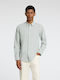 Homme Langärmlig Baumwolle Hemd Iceberg Green, Green