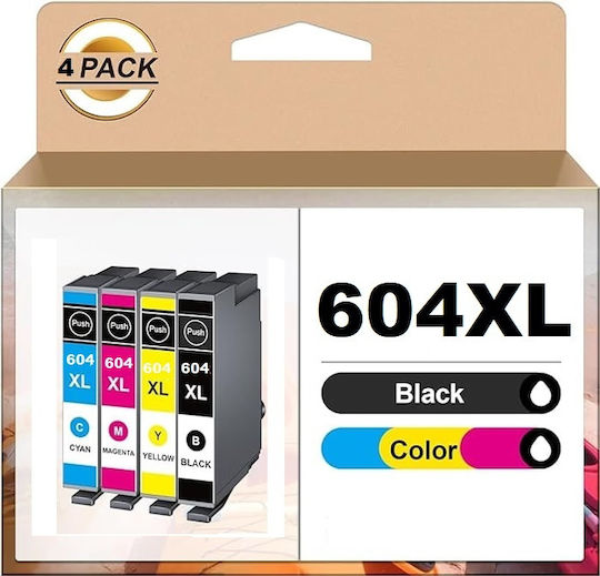 Ink Epson Συμβατο C13t10h64010 604xl Multipack Bk C M Y ***compo***