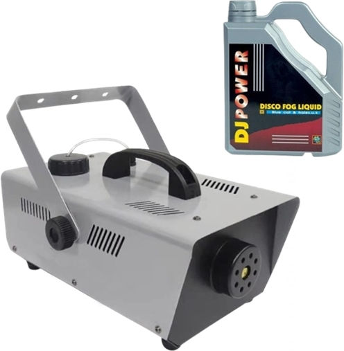 Professional Fog Machine Set 4.5 L Liquid Remote Control 2000 Kv