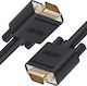 Unitek Кабел VGA мъжки - VGA мъжки Черен 5м (Y-C505)