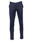 Pantaloni Barbati Chino Elastic Slim Fit Albastru