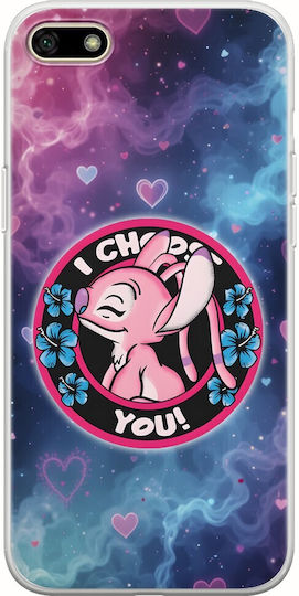 Θήκη I Choose You Pink Huawei Y5 2018 Flexible Tpu Διάφανη Σιλικόνη