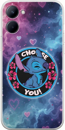 I Choose You Blue Realme C33 Flexible TPU Transparent Silicone Case