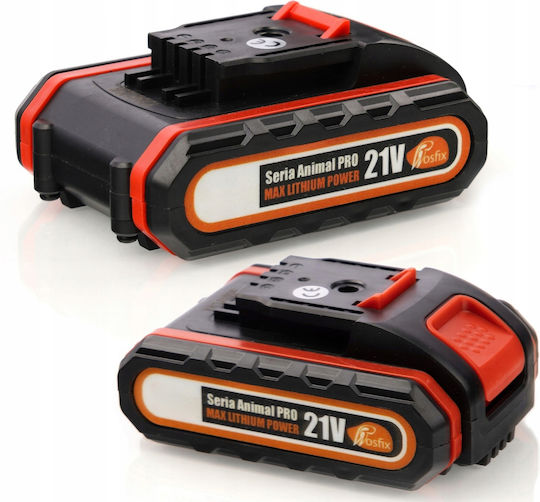 Rosfix Werkzeugbatterie Lithium 21V mit Kapazität 1.5Ah