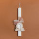 Beauty Home Candle 33cm Rainbow Tulle Ribbon