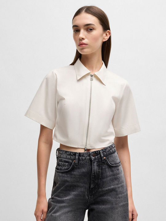 Evianne Women's Long Sleeve Shirt White