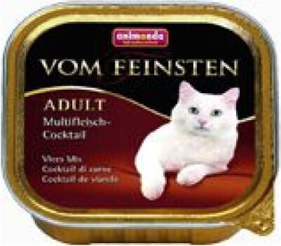 Animonda Vom Feinsten Wet Food Dogs with Meat, Calf, Lamb, Turkey, Chicken, Rabbit and Beef 100gr