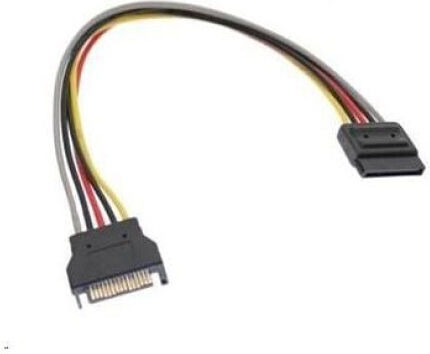PremiumCord 15-Pin SATA III to 15-Pin SATA III Cable 16cm Multicolour