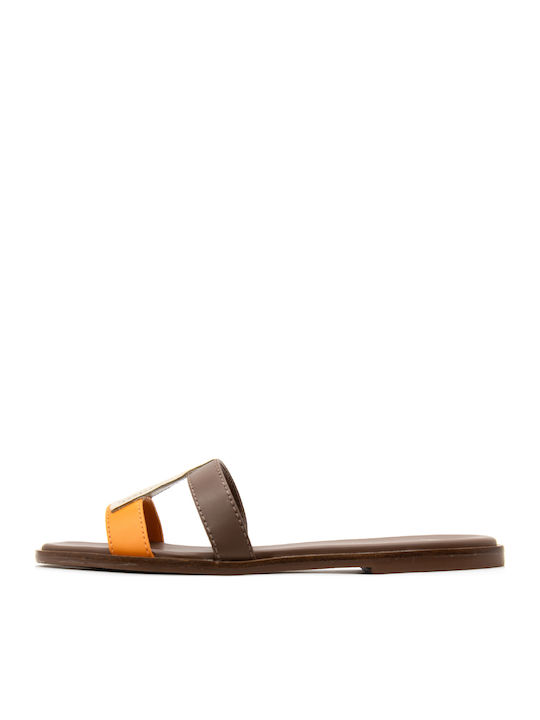 Carrano Leder Flache Sandalen für Damen