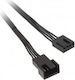 4-pin 4-pin 0.3m Czarny Zuad-771