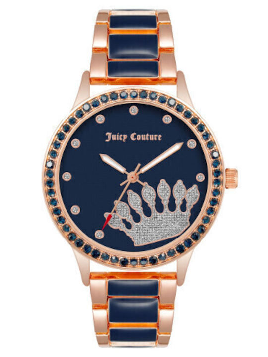 Juicy Couture Women's Watch with Blue Metal Bra...