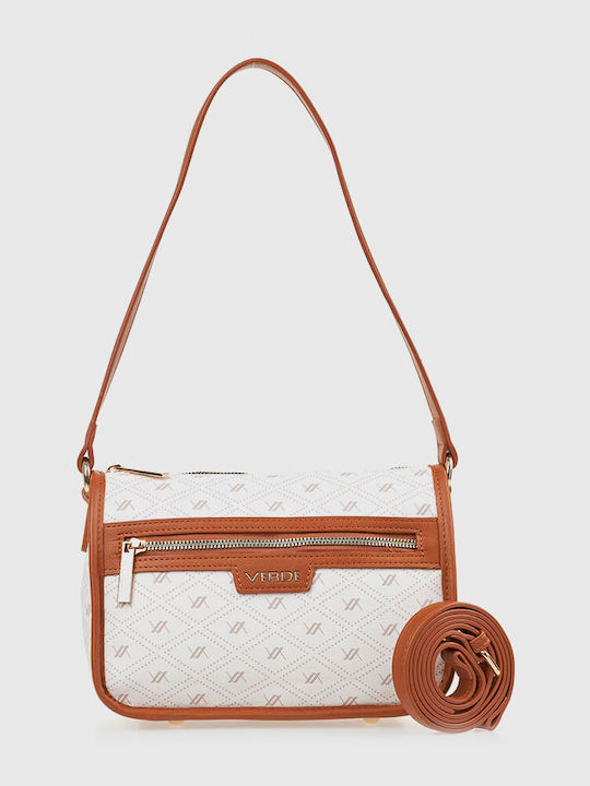 Verde Women's Shoulder and Handbag White