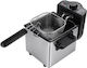Sokany WJ-804 Deep Fryer 1.5lt Silver