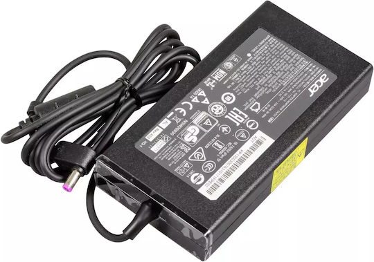 Acer Φορτιστής Laptop 135W 19V για Acer και με σετ βυσμάτων