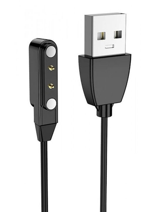 Cablu de Încărcare USB Zeblaze Smartwatch GTS 3 Pro Negru