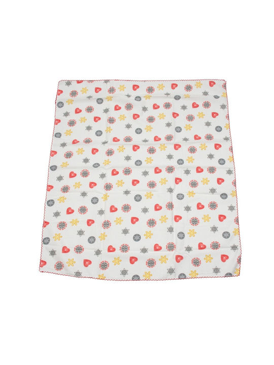 Kamtex Baby Wickeltuch Rot 80x90cm.
