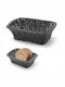 Hendi Brotkorb Schwarz 19x13x6cm
