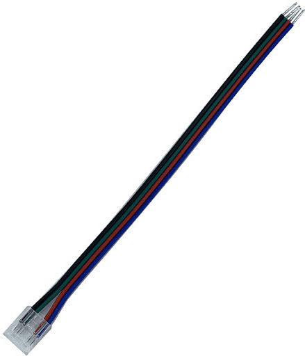 Conector Bandă/Cablu 10cm 4 pini 10mm Cob RGB