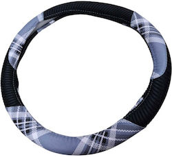 Car Steering Wheel Cover Leather Blue