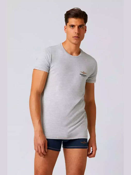 Aeronautica Militare Herren Unterhemden Gray 1P...