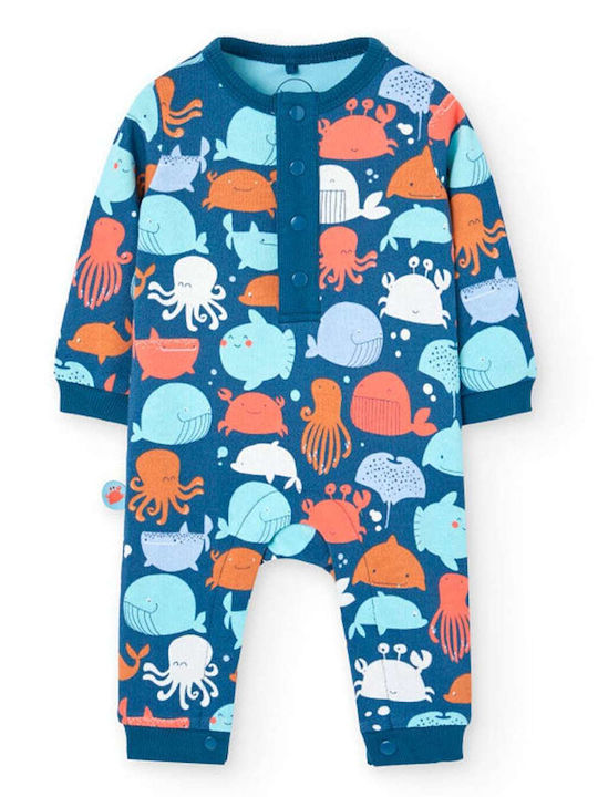 Boboli Babystrampler Langärmliges Blue