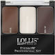 Lollis Beauty Make Up Παλέτα Μακιγιάζ Φρυδιών με Highlighter Medium