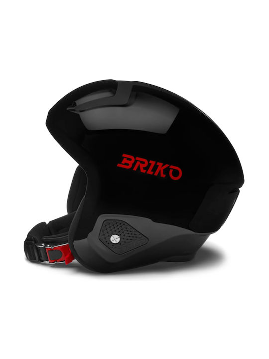 Briko Vulcano Ανδρικό Κράνος για Σκι & Snowboard σε Μαύρο Χρώμα Briko Vulcano Ανδρικό Κράνος για Σκι & Snowboard σε Μαύρο Χρώμα